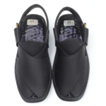 Peshawari Chappal Premium Black Mate Gogo Chappal - Image 3