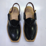 Norozi Chappal Premium Black Double Sole - Image 2