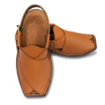 Charsadda Chappal Premium Golden Brown Single Sole