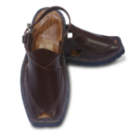 Charsadda Chappal Traditional Brown Color Double Sole Design