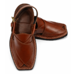 Charsadda Chappal Mustard Color Design Double Sole