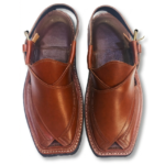 Charsadda Chappal Mustard Color Design Double Sole - Image 2