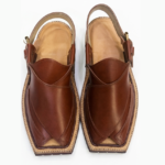 Charsadda Chappal Mustard Color White Double Sole - Image 2