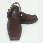 Kaptaan Chappal Stylish Brown Color Double Sole