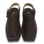 Kaptaan Chappal Stylish Brown Color Double Sole - Image 2