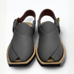 Norozi Chappal Luxury Grey Color Single Sole - Image 2