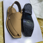 Norozi Chappal Handmade Skin Color Single Sole - Image 3