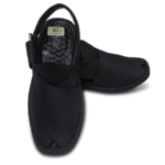 Peshawari Chappal Premium Black Mate Gogo Chappal