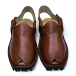 Norozi Chappal Premium Brown Sheet Double Sole - Image 3