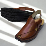 Norozi Chappal Premium Brown Sheet Double Sole - Image 2
