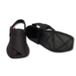 Peshawari Chappal Stylish Pepsi Color Single Sole - Image 3