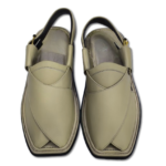 Peshawari Chappal Premium Light Skin Color Single Sole - Image 2