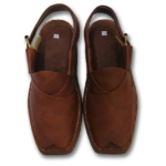 Charsadda Chappal Double Sole Premium Brown Double Shade - Image 3