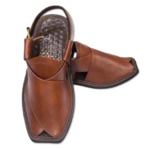 Peshawari Chappal Handmade Mustard Single Sole