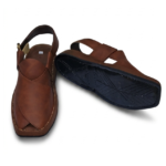 Charsadda Chappal Double Sole Premium Brown Double Shade - Image 2