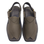 Peshawari Chappal Premium Mehendi Single Sole - Image 2