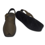 Peshawari Chappal Premium Mehendi Single Sole - Image 3