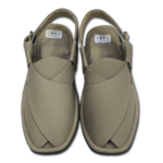 Peshawari Chappal Men’s Skin Color Gogo Style Single Sole - Image 2