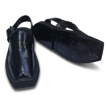 Charsadda Chappal Premium Black Mascat Double Sole - Image 3