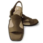 Panjedar Chappal Handmade Cream Color Zalmi Style