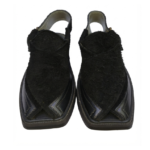 Premium Black Sabar Peshawari Chappal for Men - Image 3