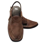 Brown Round Shape Double shade Design