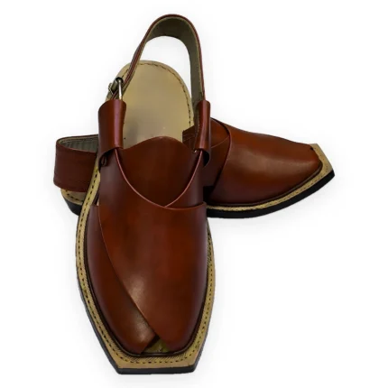 Golden Mustard Norozi Chappal – Luxury Single Sole