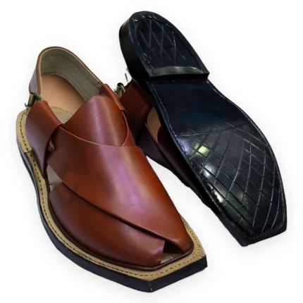 Golden Mustard Norozi Chappal – Luxury Single Sole – view 2
